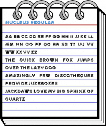 Nucleus Regular Font