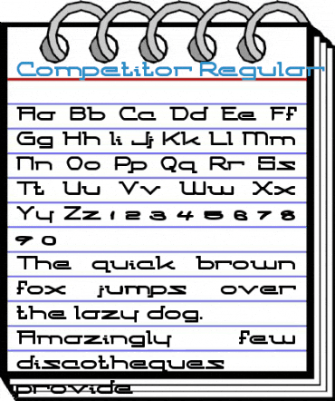 Competitor Regular Font
