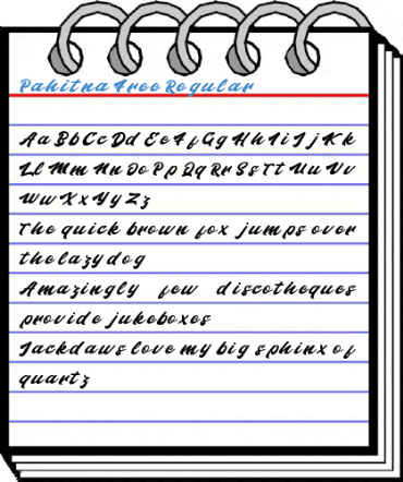 Pahitna Free Regular Font