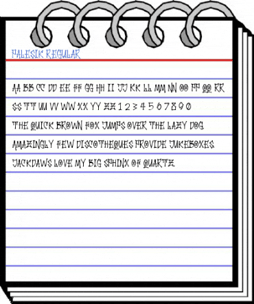 Palesik Regular Font