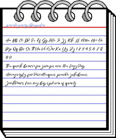 parahyang Regular Font