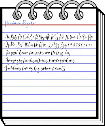 Pashmina Regular Font