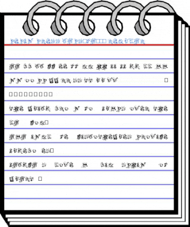 Pepin Press Caps-FA232 Regular Font