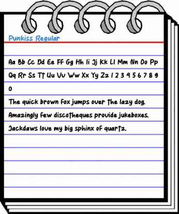 Punkiss Regular Font