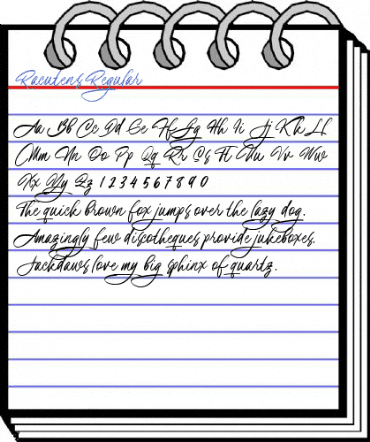 Racutens Regular Font