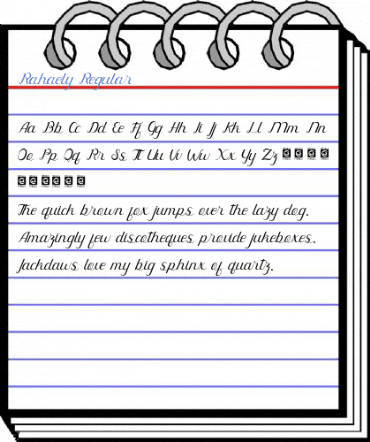 Rahaely Regular Font