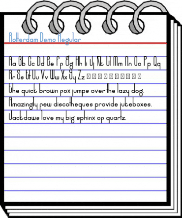 Rotterdam Demo Regular Font