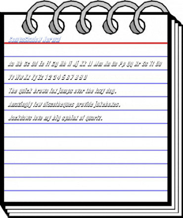 CompoShadow Normal Font