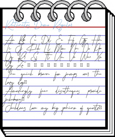 Rutinitas Demo Regular Font