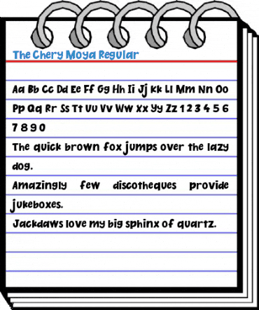 The Chery Moya Regular Font