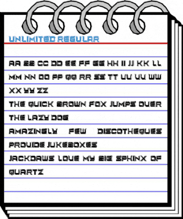 Unlimited Regular Font