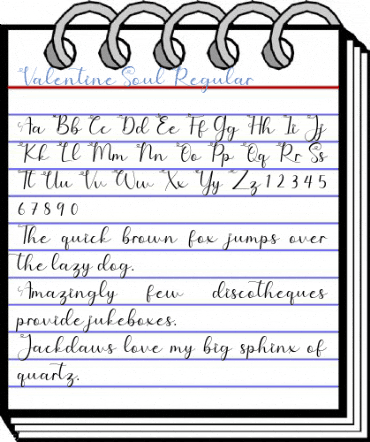 Valentine Soul Regular Font