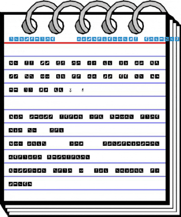 Vancouver2010 PictogramsWB Regular Font