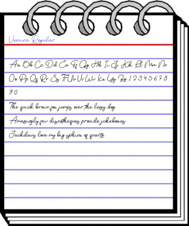 Vemina Regular Font