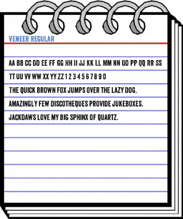 Veneer Regular Font
