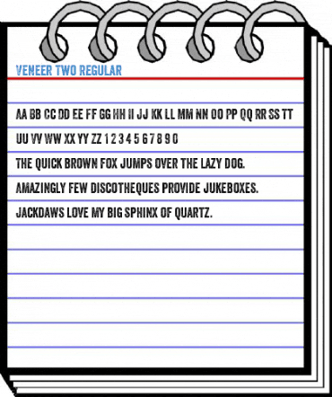 Veneer Two Regular Font