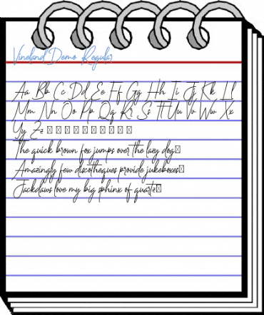 Vineland Demo Regular Font