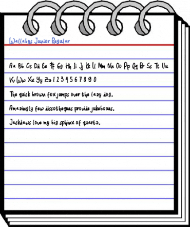 Wallabys Junior Regular Font