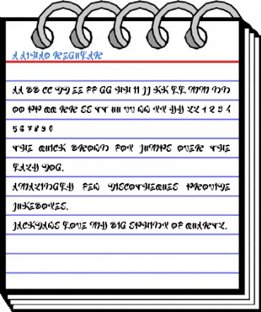 a Aihao Regular Font