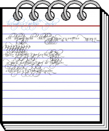 Ambassador Script Begs III Regular Font