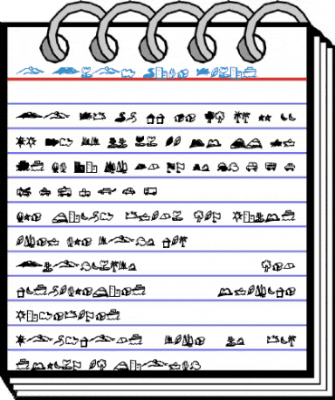 a Anak Cute Bonus Font