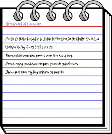 Armanda FREE Regular Font
