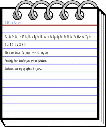 AURELLY Regular Font