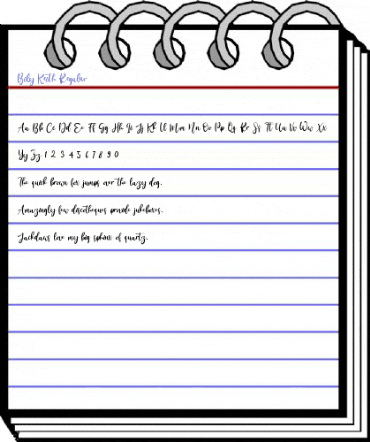 Bily Keith Regular Font
