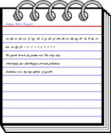 Bobbey Italic Regular Font