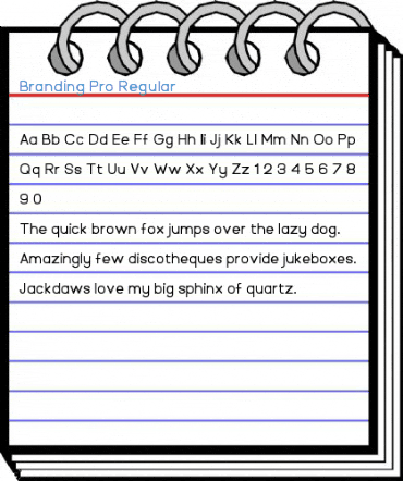 Branding Pro Regular Font