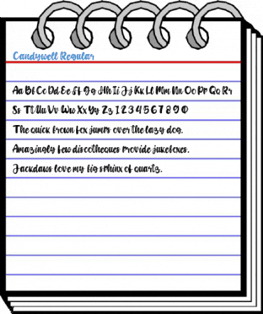 Candywell Regular Font