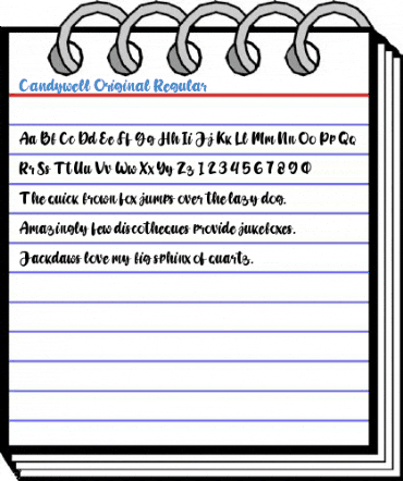 Candywell Original Regular Font