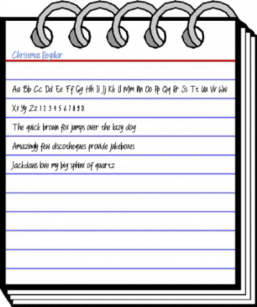 Christmas Regular Font