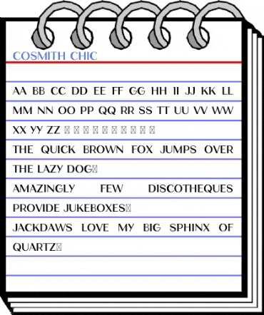 Cosmith Chic Font