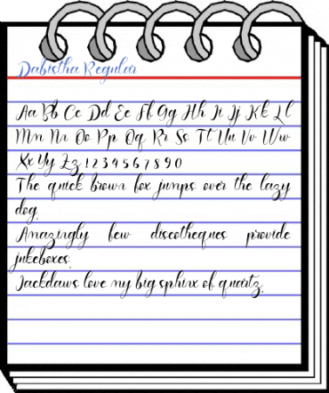 Dabistha Regular Font