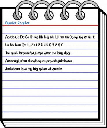Flynster Regular Font