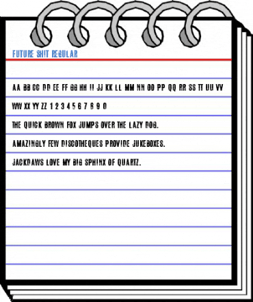 Future Shit Regular Font