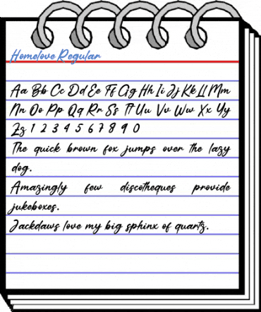 Homelove Regular Font