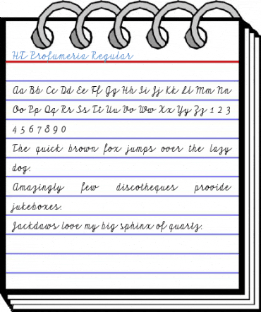 HT Profumeria Regular Font