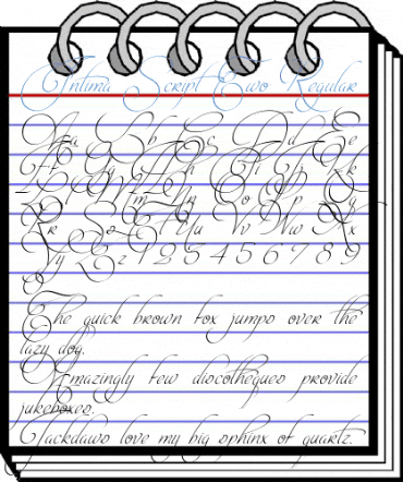 Intima Script Two Regular Font