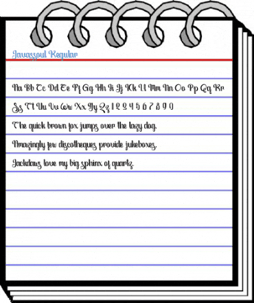 Javassoul Regular Font