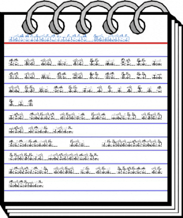 Jennifer'sTrain Regular Font