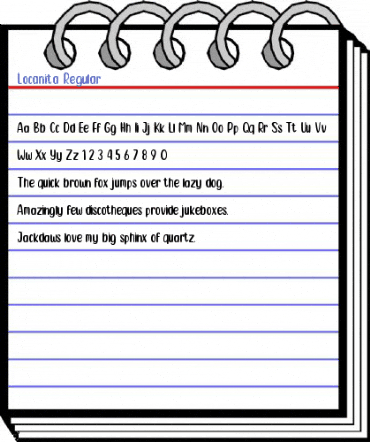 Locanita Regular Font
