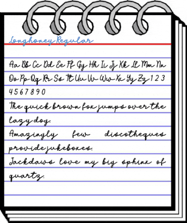 Longhoney Regular Font