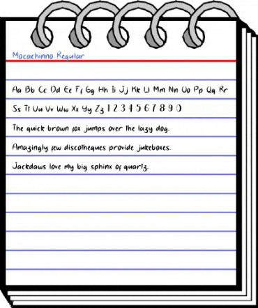 Mocachinno Regular Font