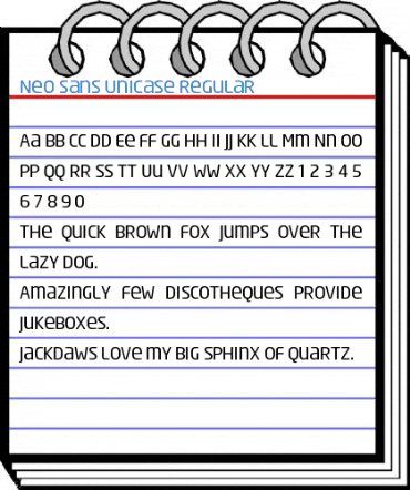 Neo Sans Unicase Regular Font