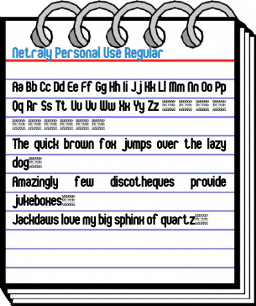 Netraly Personal Use Regular Font