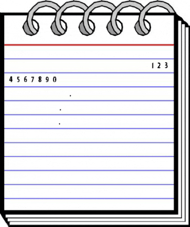 PremierLeagueLionNumbers Regular Font