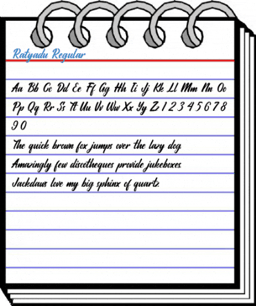 Ratyadu Regular Font