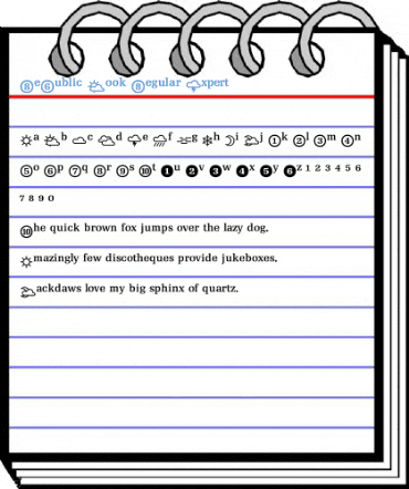 RePublic Book Regular Expert Font